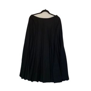 Cross points pleaded midi skirt size medium goth whimsigoth